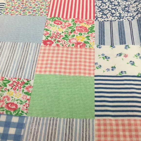 Girls Polo Ralph Lauren Patchwork Cottagecore T Shirt Dress Size Xl(16) - Picture 10 of 10